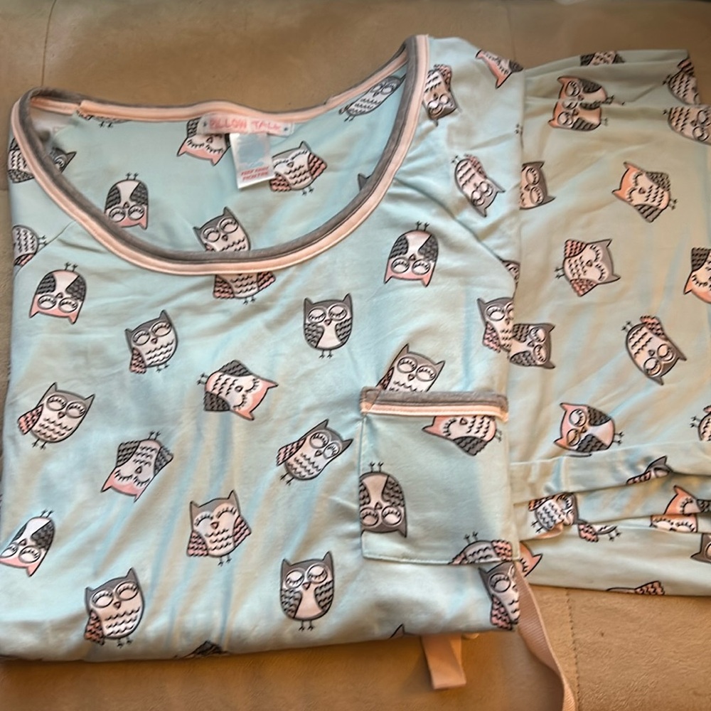 NWT owl pajamas